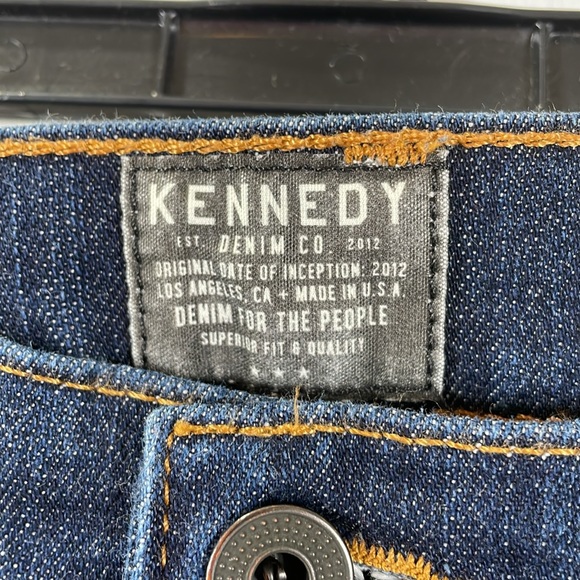 Kennedy Denim Company Los Angelos Jeans Size 32 Made In The USA EUC - Picture 3 of 10